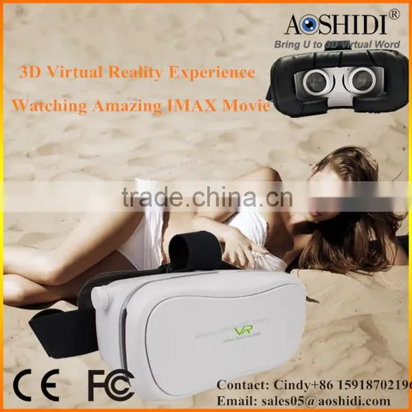 2016 NEW 3d Mobile Phone Glasses VR BOX, 3D Glasses Virtual Reality VR BOX 3.0