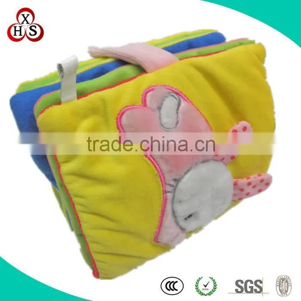 Custom Children Soft Fabric Cloth Book, Cloth Book Bags