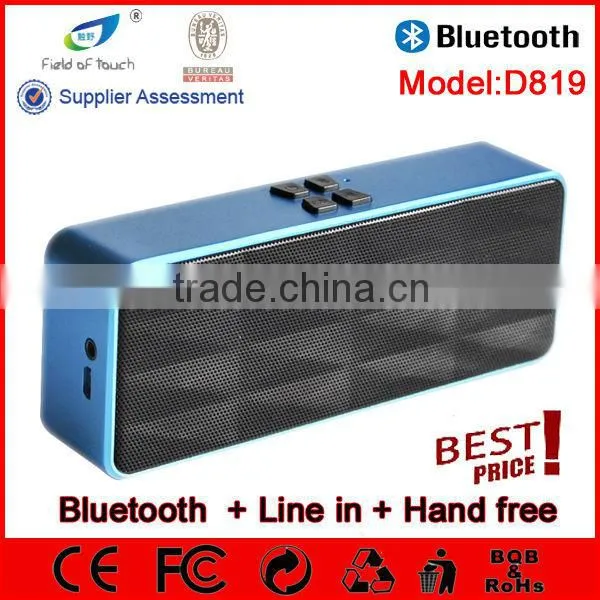 D819 Wireless Bluetooth Speaker With Line in for Outdoor Sporting photo-3
