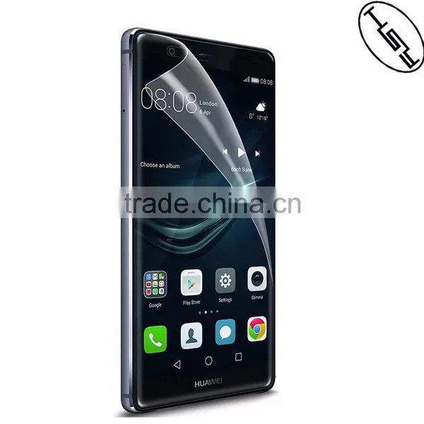 HUYSHE Screen Protector TPU Nano Anti-explosion HD Clear Shield Film for Mobile Phone Huawei P9 Full Cover photo-3