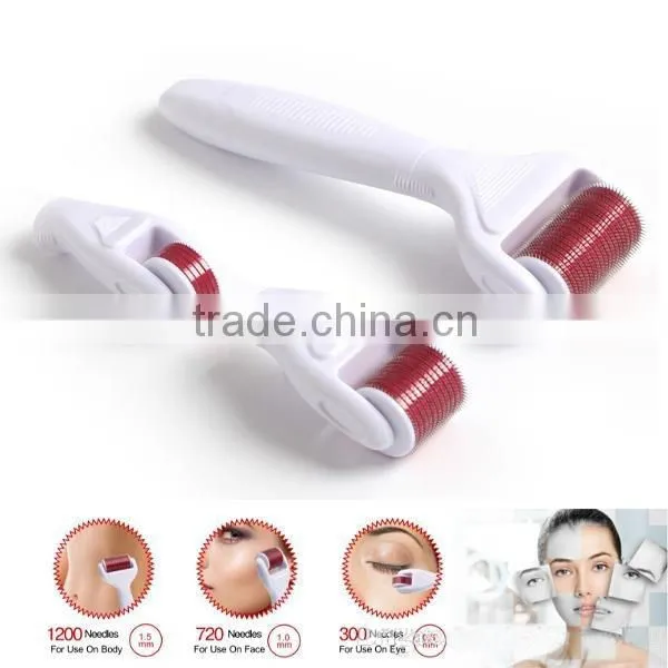 4 in 1 Derma Roller for Skin Care Face/ Eyes / Body Derma Roller With 300 Pins / 720 Pins / 1200 Pins DRS401 photo-3
