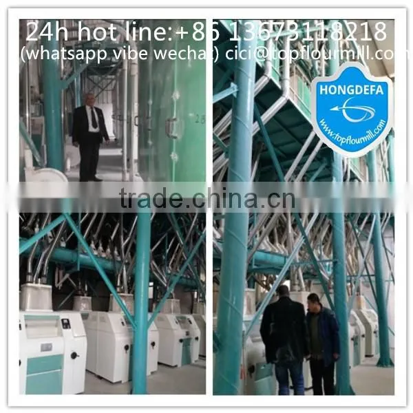 150t Durable Maize Flour Milling Machine photo-4