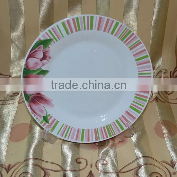 Cheap Porcelain Plate Ceramic Omega Plate photo-2