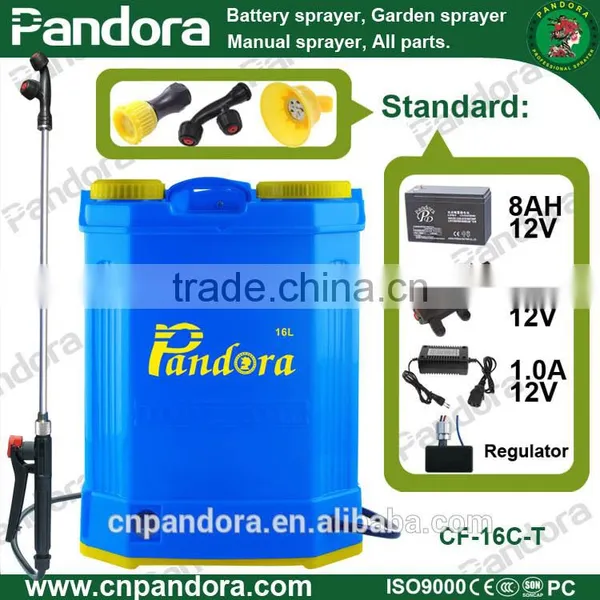 16L Agricultural Knapsack Battery Easy Taking Sprayer Battery Sprayer