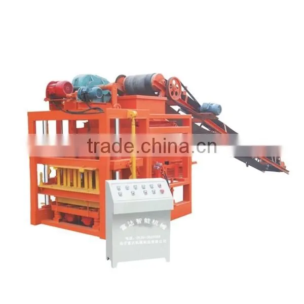 Automatic QT4-25 Semi Automatic Block Machine for Cape Verde photo-3