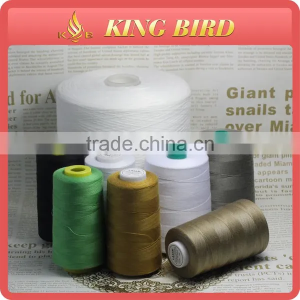 Ningbo Kingbird High Quality 40 2 Spun Sewing Polyester Thread photo-5