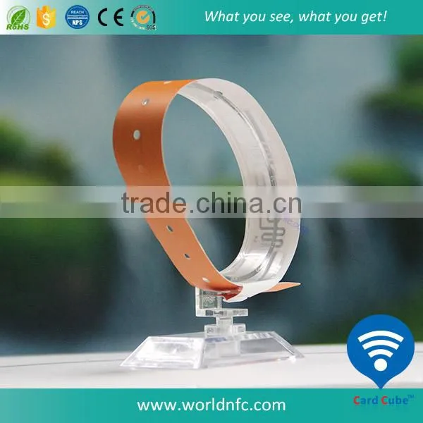 Disposable and Perfect for Access Control Single Use Paper UHF Alien H3 Event Wristband photo-4