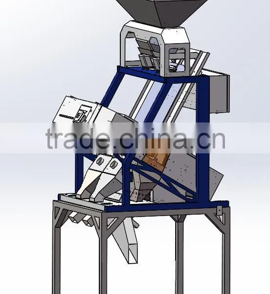 High Sorting Accuracy CCD Camera Almond Color Sorter photo-2