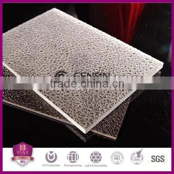 Transparent Polycarbonate Sheet Roll 1220mm*30meters/ Embossed Polycarbonate Sheet photo-5
