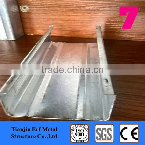 ce certification lip steel c channel Galvanized Steel c Lipped Channel Double c Channel