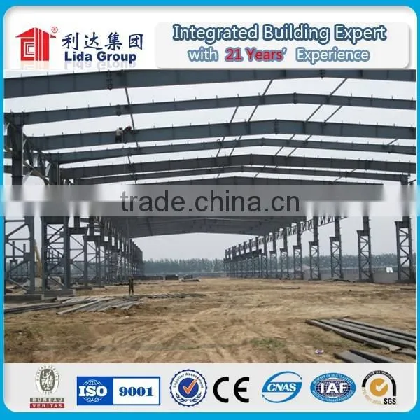 Prefabricated Steel Structure Warehouse Steel Frame Structure photo-4