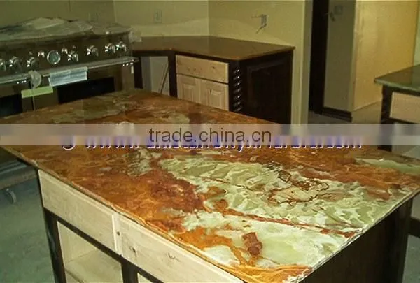 Competitive Price MULTI GREEN ONYX COUNTERTOPS photo-2