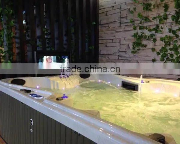 2014 High Quality Large Outdoor Hottub/Spa Massage Bathtub for 9-10 Person photo-6