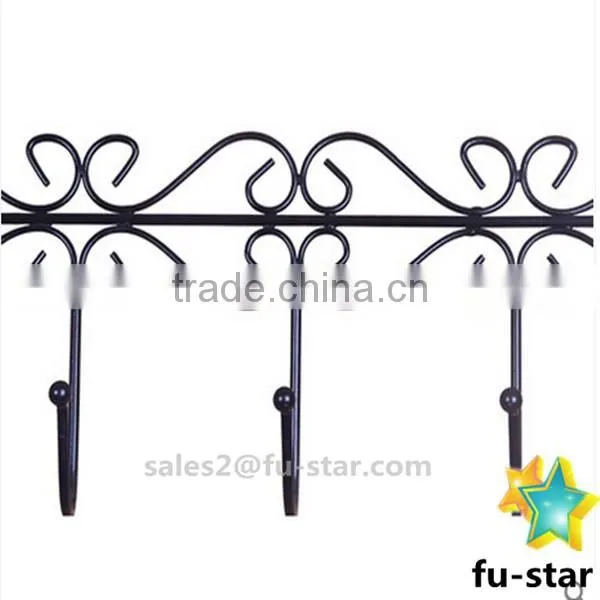 PN Decorative Over the Door 5 Hook Rack Organizer / Hanger Clothes at Office/Home Metal Hooks for Clothes Hanger photo-5