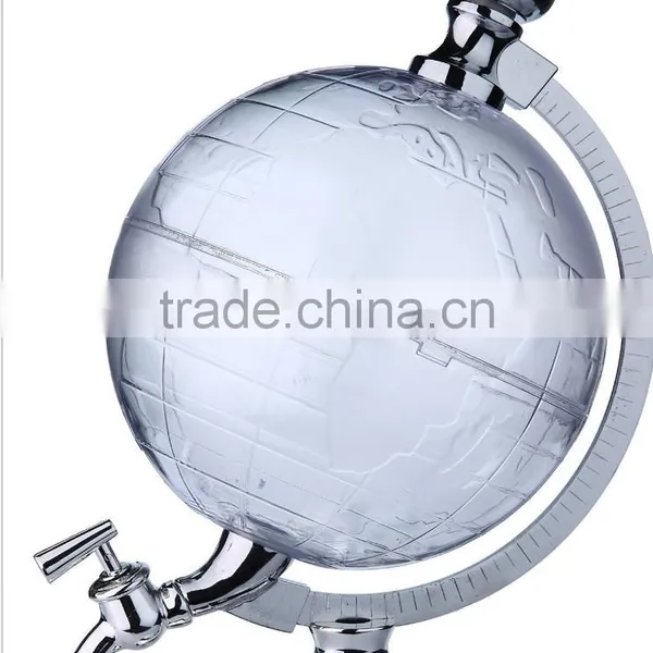 Factory Price Pour Wine Device of Tellurion Shape, Globe Pouring Appararus Wine Rack Water Dispenser Beverage Machine photo-4