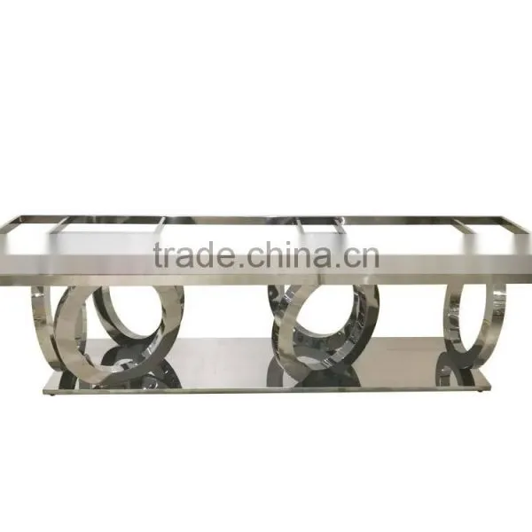 Stainless Steel Dinner Table for Dining Room Furniture photo-4