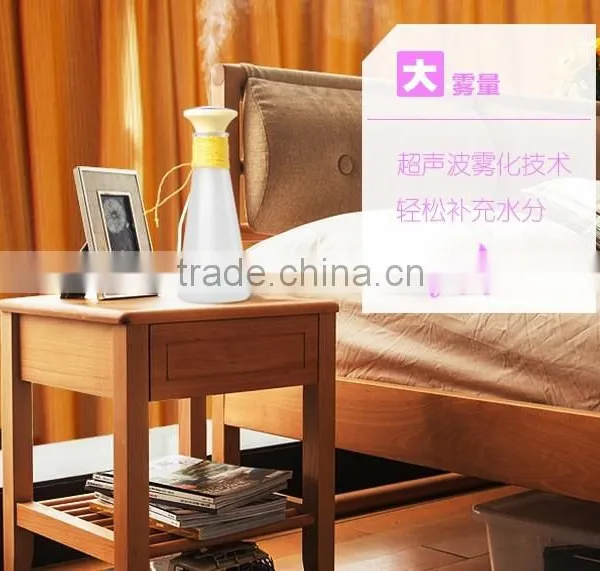 360ml Mini Aroma Diffuser, Electric Aroma Oil Diffuser, Ultrasonic Air Humidifier photo-5