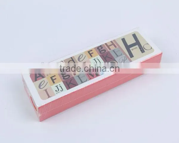 Rectangular Single-layer Printed Paper Pencil Box Colorful Pencil Case photo-4
