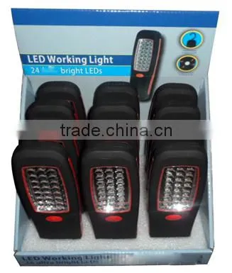Led Lighting Led Outdoor Lighting Led Flood Lights Camping Torch 24LED Flexible Working Lights A0039 photo-3