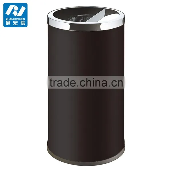 Outdoor Indoor Stainless Steel Metal Waste Bin photo-2