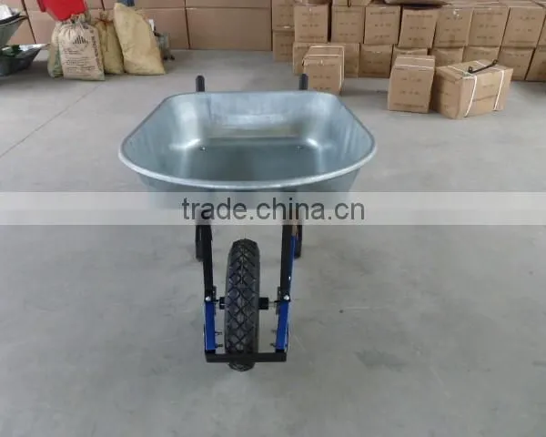 150kg Garden Dump Cart Sand Water Tool Cart Big Capacity Wheel Barrow photo-2