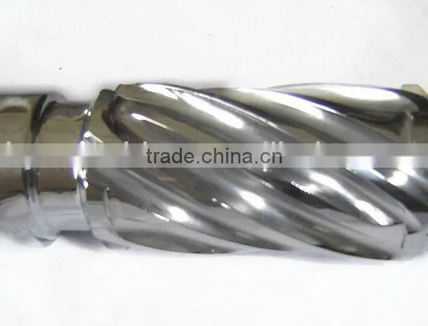 Screw and Barrel for Extruder Machine, Single Screw Good Mixer Design photo-2
