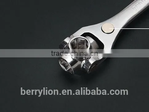 Berrylion Multipurpose Socket Wrench Mirror Finished 8 in 1 Socket Wrench photo-4