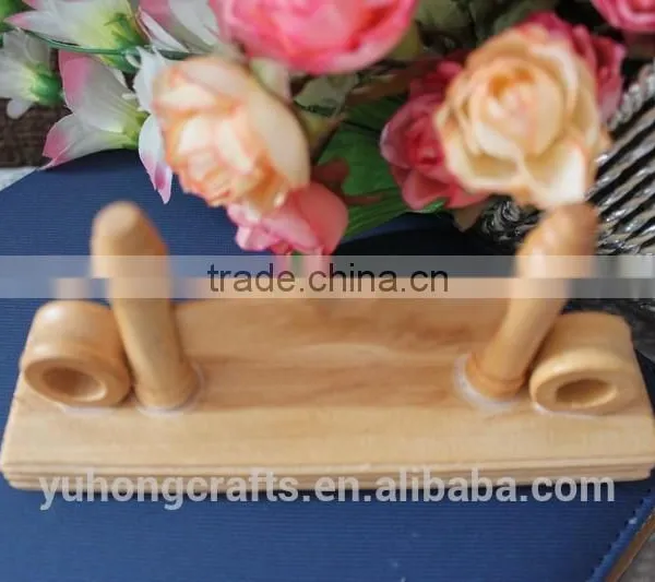 Hot Selling Bamboo Hand Fan Stand Promotional photo-3