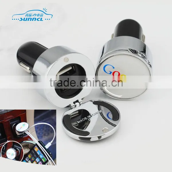Custom Universal Car Usb Charger, Car Phone Charger, Mini Electric Dual Usb Car Charger photo-2