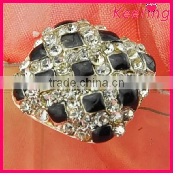 Vintage Square Bulk Rhinestone Buttons Cheap WBK-1306 photo-3