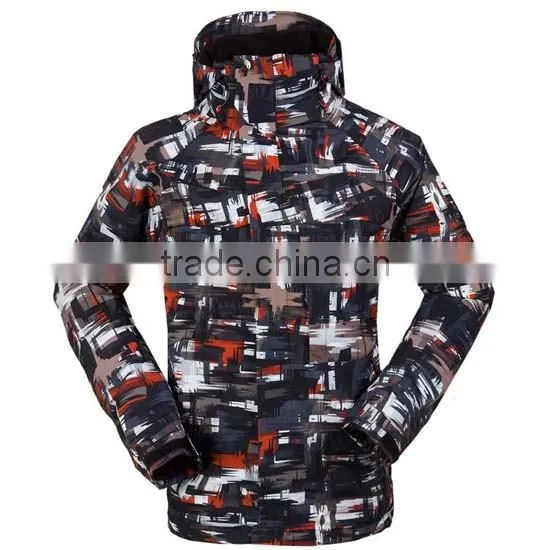 Tall Camo Chimney Collar Waterproof Hoodies photo-4