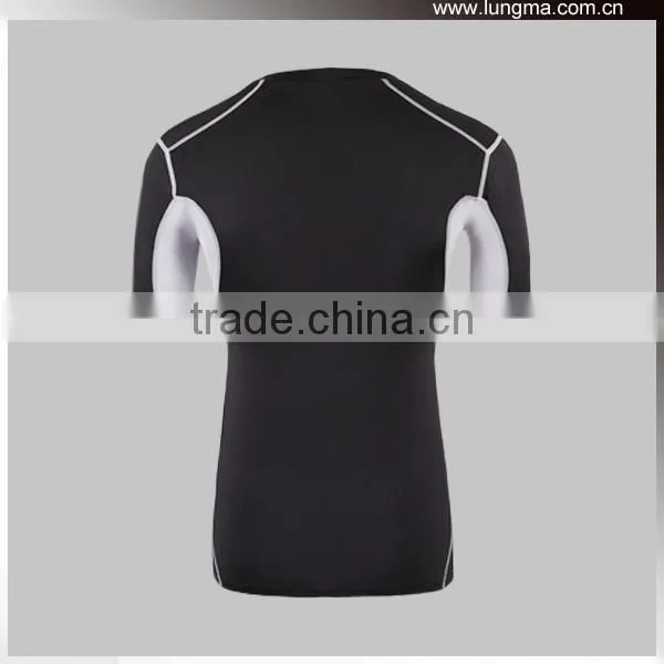 Short Sleeve 3D Full Sublimated Breathable Mesh Compression Shirt Tops and Bottoms,Printed Seamless Shoyoroll Rash Guard photo-2