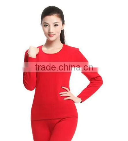 Top Brand High Quality Winter Warm Wool Thermal Underwear Set Men And Ladies Long Johns photo-4