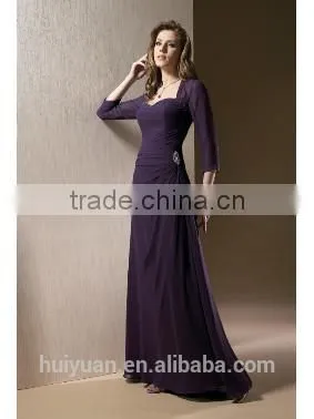 Purple simple prom dresses