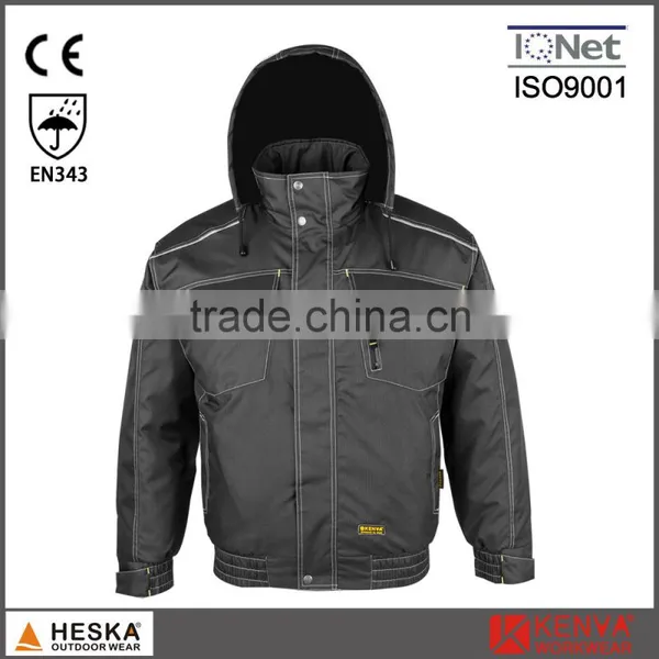 Oxford Winter Wear Mens Blue Bomber Jacket With Waterproof 2000mm photo-2