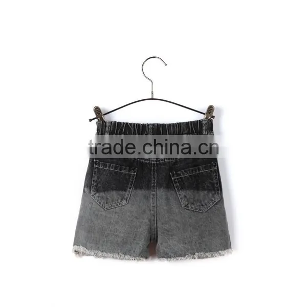 100% Cotton Ripped Frayed Design Contrast Color Fancy Kids Jeans Leisure Latest Boys Ripped Fashion Jeans photo-2