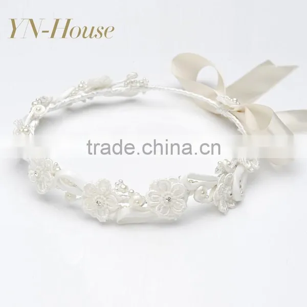 Beautiful Princess Style Headpiece With Flower photo-5