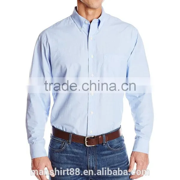 Mens Cotton Big and Tall Clothing Dress Shirts photo-2
