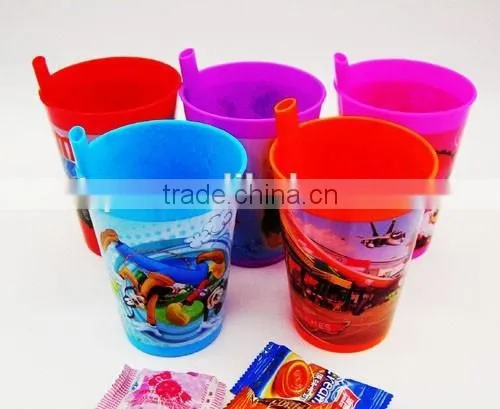 BPA Free Cheap Promotional Gifts/260ml Juice Drinking Bottle/Ice Cream Cup photo-2