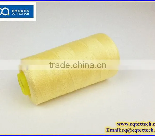 High Tenacity Wear Resistant Polyester Bulk Sewing Thread photo-2