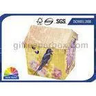 House Shape Fancy Art Paper Gift Box for Christmas / Festival , Toys Paper Packing Boxes