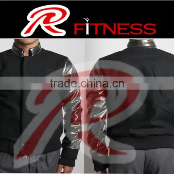 Customize Latest Quilted Bomber Jacket Men/ Custom Made Varsity Jacket/ Letterman Jacket photo-3
