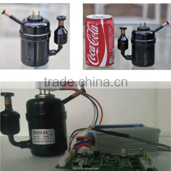 12 V DC Freezer Compressor Mini Piston Compressor R134A photo-2