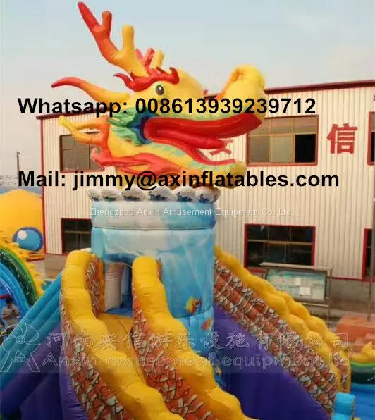 Factory Price 0.55MM PVC Outdoor Inflatable Play Equipments,Giant Children Inflatable Jumping Bouncer For Sale photo-3