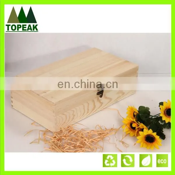 High Quality Wooden Wine Box 1/2/4/6 Bottles WD-007 Wooden Box photo-2