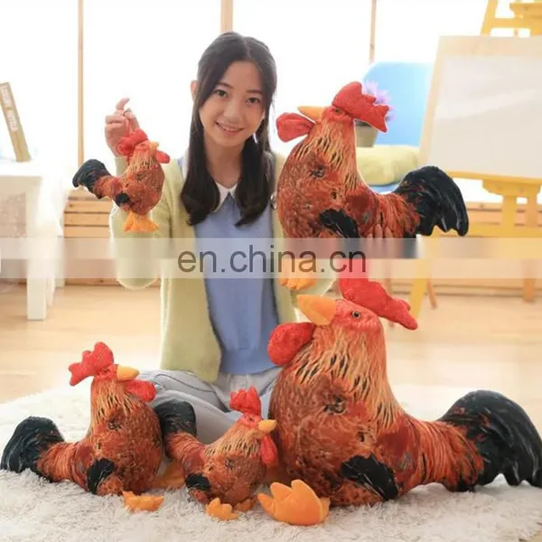 2017 New Design Soft Stuffed Plush Chicken Toy