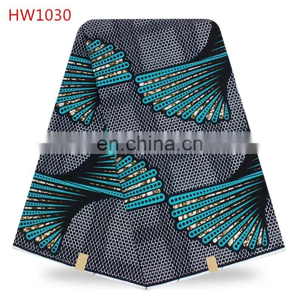 African Wax Prints Fabric Top Quality Hollandis Wax Cotton Fabric photo-2