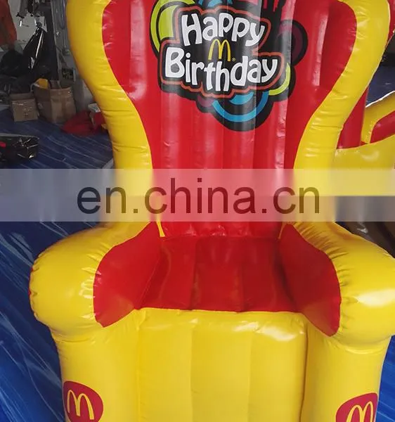 Funny Inflatable Furniture Party Event Inflatable Birthday Chair photo-4