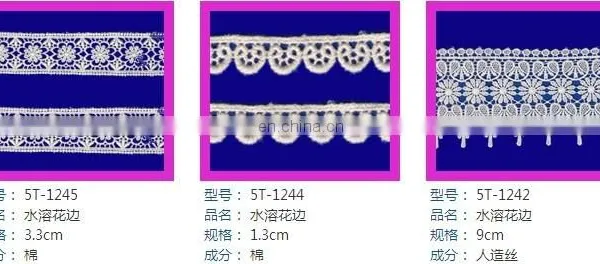 100 Nylon Lace Fancy Lace Borders Full Lace Under 100 photo-4