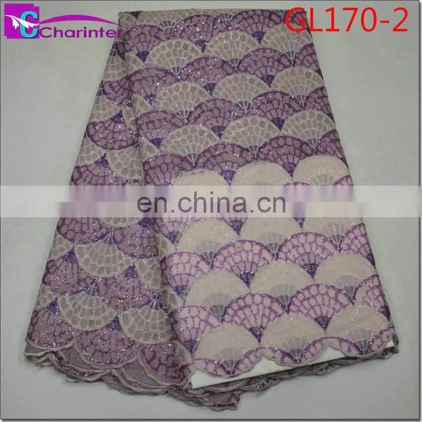 High Quality Charinter Organza Lace Fabrics GL170 photo-3